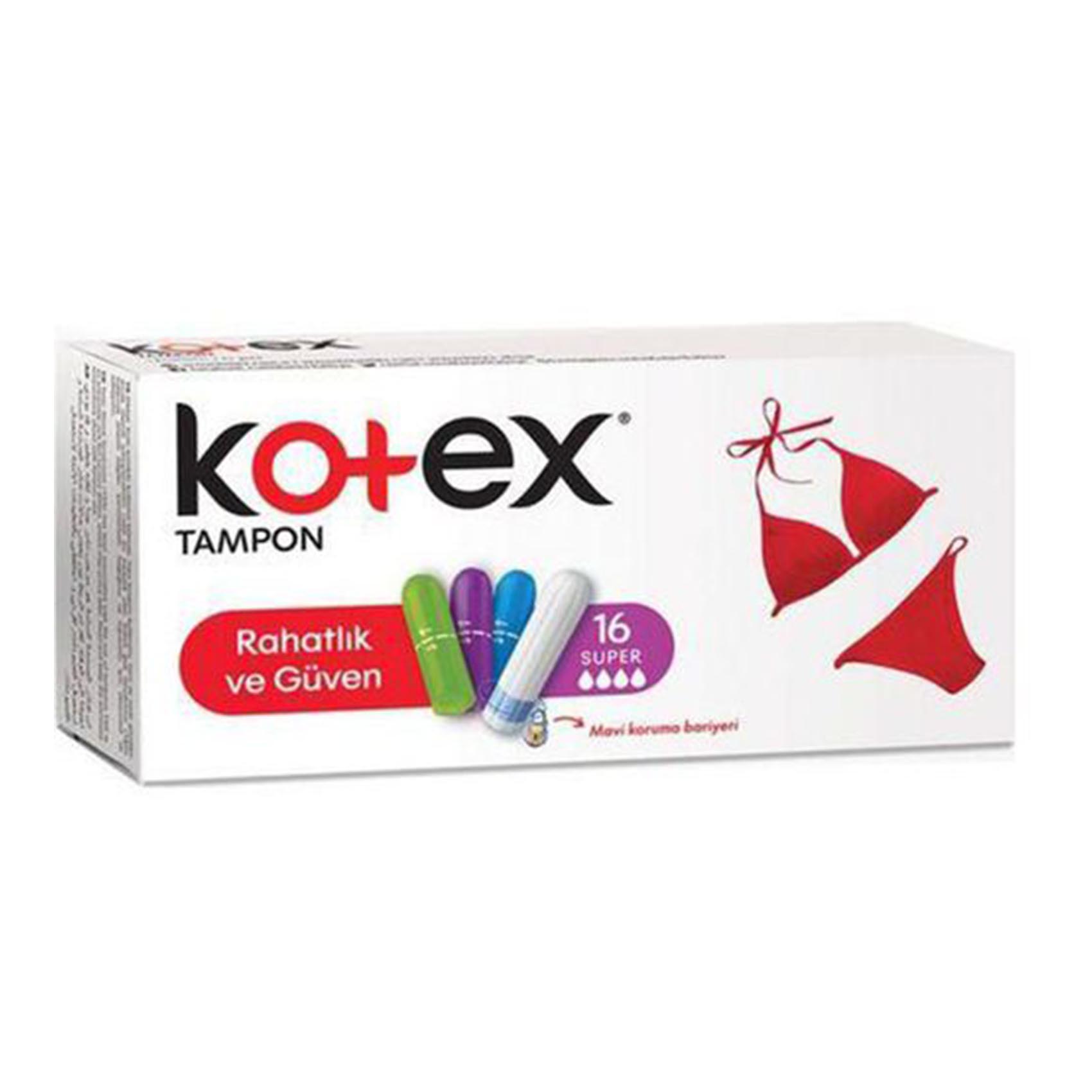 Kotex Woman Tampons Super 16S