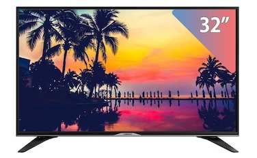 تليفزيون تورنيدو 32 بوصة عالي الدقة دي ليد بريسيفر مدمج - 32EC3300E
