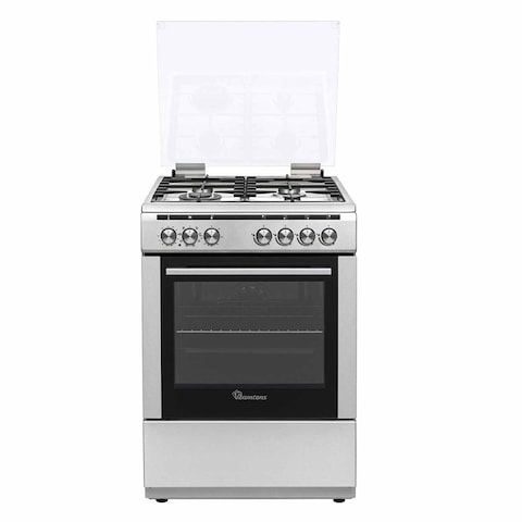 Ramtons 4Gas 60X60 Stainless Steel Cooker  Rf497