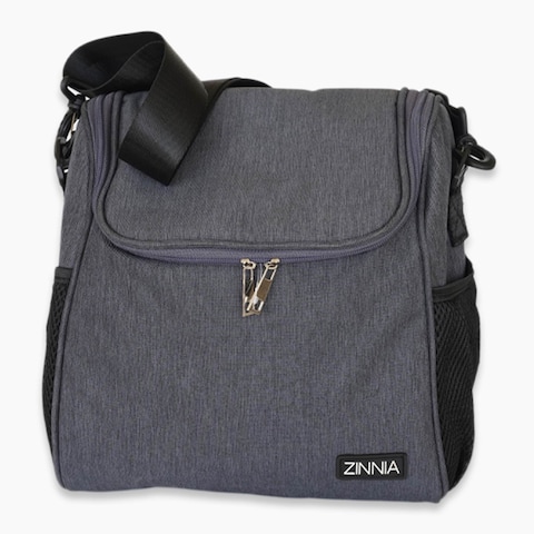 Zinnia Lunch Bag Case - 12 Liter - Grey