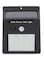 Generic 20-LED Equipped Solar Wall Light Black 8X11X15Centimeter
