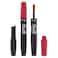 Rimmel London Lasting Provocalips Duo Liquid Lipstick, 740 Caught Red Lipped