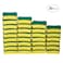 Decdeal - 30pcs Multi-purpose Double-faced Sponge Scouring Pads Dish Washing Scrub Sponge Stains Removing Cleaning Scrubber Brush for Kitchen Garage Bathroom