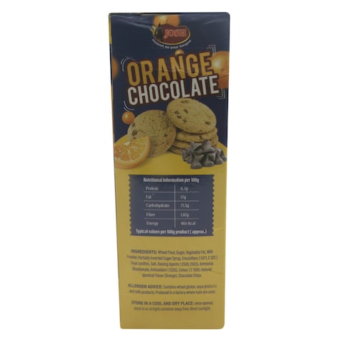 Josh Orange Chocolate Cookies 85G