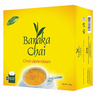 Baraka Chai Strong And Fresh Tea Bags 100g (50 Pieces)