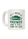 muGGyz Printed Quote Coffee Mug White 325ml
