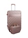 Morano 4-Pieces Luggage Trolley Bags Set (Rose Golden)