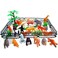 Aiwanto 54 Pcs Animal Figures Safari Toys for Kids Animal Figures Gift for Kids