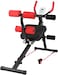 Maxstrength Multifunctional Home Gym Sit Up Benche Adjustable Exercises Abdominal Crunch Coaster Detachable Bench Ab Vertical Core Toner Ab Trainer Workout Machine