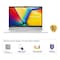 Asus Vivobook Go 15 Laptop With 15.6-Inch Display Core i3 Processor 8GB RAM 256GB SSD Intel UHD Graphic Card E1504 Cool Silver