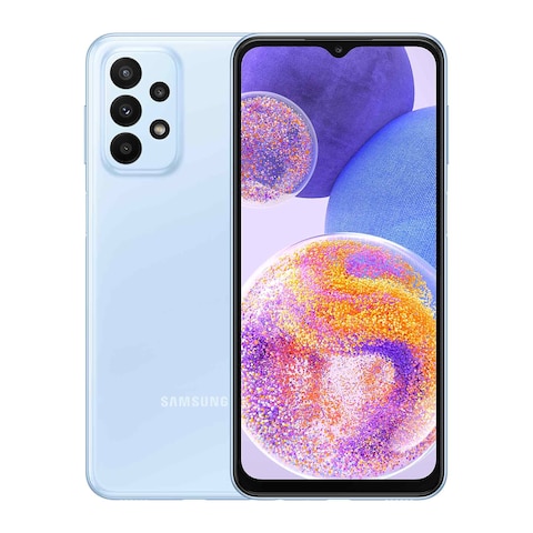 Samsung Galaxy A23 - 6.6-inch 128GB/4GB Dual SIM 4G Mobile Phone - Blue