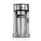 Hamilton Beach Scoop Single Serve Coffee Maker 49981-SAU, 410 ml, 1200 W, Silver, Stainless Steel, Unique Heater