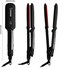 Straighter and Curler 2 in 1 Professional Multi-function Ceramic Spray Steam Hair Straighteners Curler Hair Salon Steam Styler, LCD Display, Quick heating Straighter Voltage 110-240V, 50-60Hz