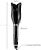 Automatic Hair Curler Portable Ceramic 1 Inch Curling Iron Wand For All Hair Types LCD Digital Display,Black