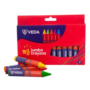 Office Point  Crayons Jumbo Cr-J12A 12Col