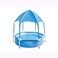 Canopy Metal Frame Pool - 1.83m x 38cm Sun-Shaded Water Play for Kids