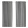 Room Darkening Curtains, 1 Pair, Grey, 145X300 Cm