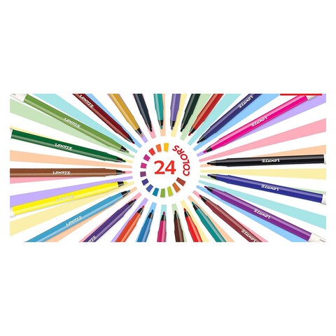 لوكسور أقلام تلوين - 24 لون