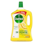 Buy Dettol Antibacterial Power Floor Cleaner , Lemon Fragrance, 3L in Saudi Arabia