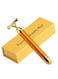 Generic 24K Gold Plated Facial Vibration Massager Stick Gold/Rose Gold