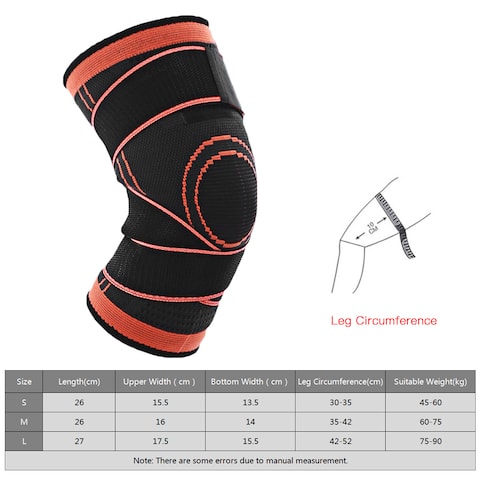 Generic-Basketball Knee Brace Pads Sports Knee Sleeve with Bandage Breathable Knee Support Protector