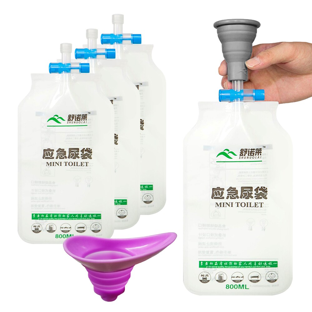 Buy Generic-Portable Outdoor Travel Car Use Urine Bottle Urinal Funnel ...
