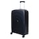 Excalibur Luggage Hard Trolley Black 28inch