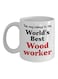 muGGyz Printed Ceramic Coffee Mug White