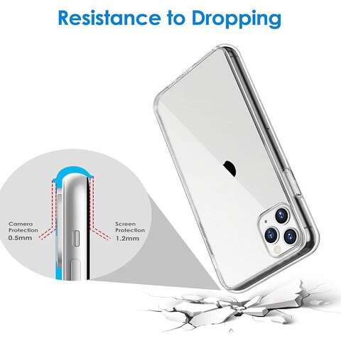 Protective Transparent Silicone Case Cover For Apple Iphone 11 Pro