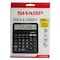 Sharp EL-CC12G 12 Digit Calculator Black