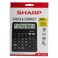 Sharp EL-CC12G 12 Digit Calculator Black