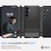 Spigen Rugged Armor designed for Samsung Galaxy S24 PLUS case cover (2024) - Matte Black