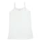 Lux Premiums Pure Cotton Comfortable Fit Spaghetti For Girls 7-8 Years White