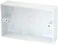 AL ARQAM 13 A 2 Gang SP Switched Socket 230 v With Surface PVC Box 6x3 for Switch or Double Socket White