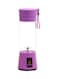 Generic 380Ml Portable USB Handheld Rechargeable Juicer Cup Blender With 6-Blades 0 L H34209Pu-Km Purple