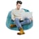 In House Kempes Fur Bean Bag Chair - Large - Turquoise