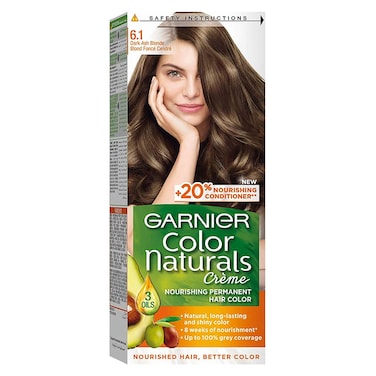 Garnier Color Naturals Creme Hair Color - 6.1 Dark Ash Blonde