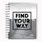 Loud Universe Spiral Notebook Find Yourself Hard Cover Notebook with Premium High Quality Paper A5 Size