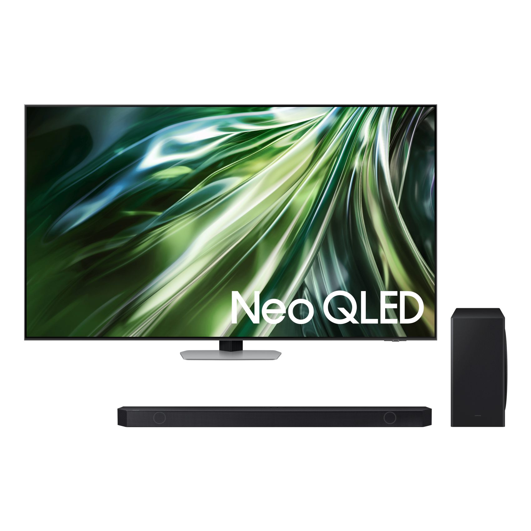 Samsung Series 9 Neo 85-Inch UHD Smart QLED TV QA85QN90DAUXZN Black and Q-Series Soundbar HW-Q800 Black