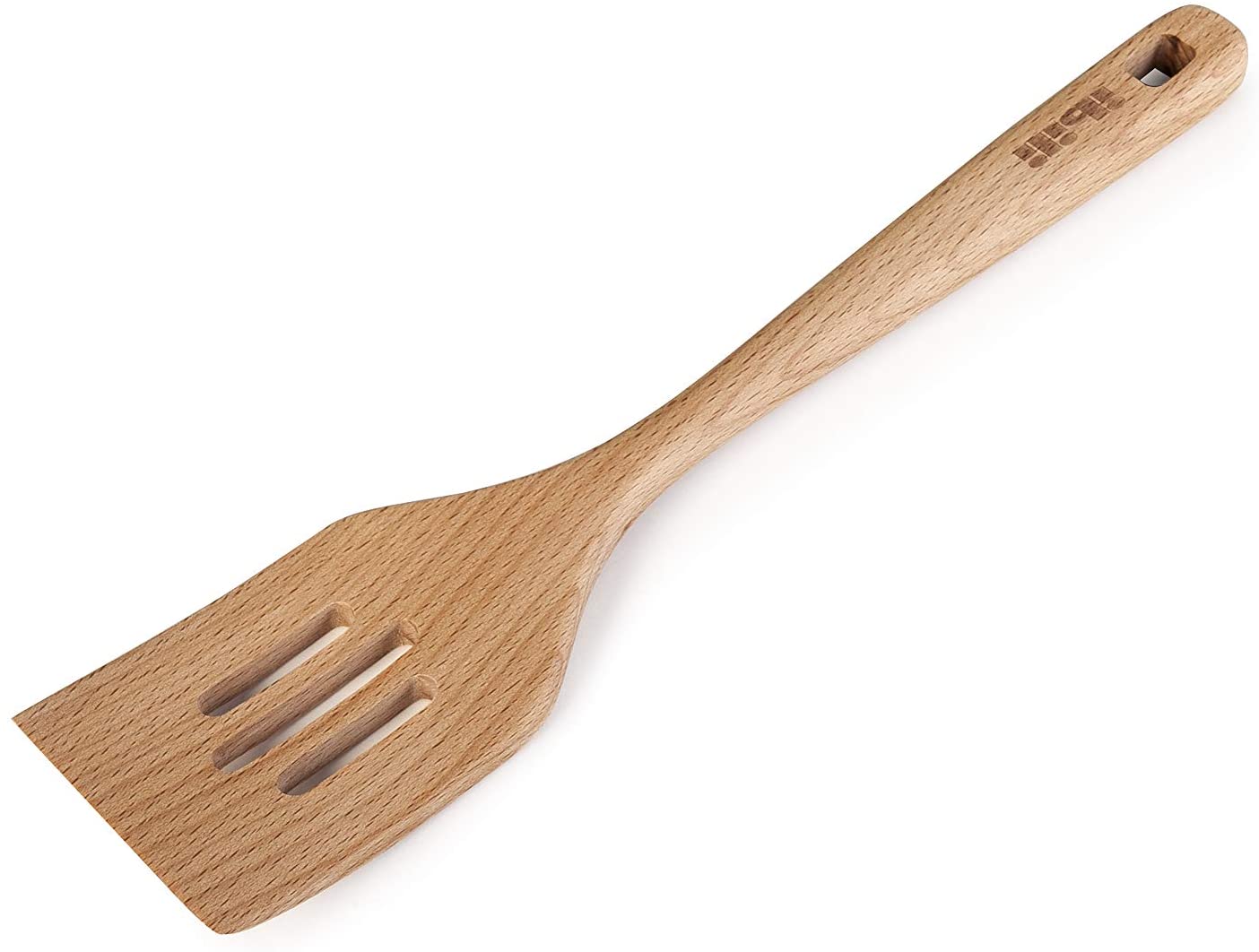 Ibili Perforated Wooden Spatula, 30Cm