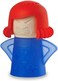 Angry Mama Microwave Cleaner, Easily Cleans in Minutes, Microwave Oven Steam Cleaner, Kitchen Cleaning Tools (Blue)