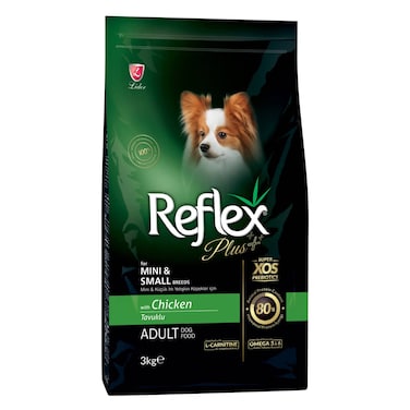 Reflex Plus Mini-Small Chicken Adult Dry Dog Food 3Kg