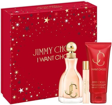 jimmy choo perfume 3個❤️ Buy Jimmy Choo I Want Choo 3 Piece Gift Set - 3.3 Oz Eau De Parfum