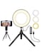 Generic Led Photography Ring Light Kit 6Inch Multicolour