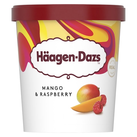 Haagen Dazs Mango Raspberry Ice Cream 460ml