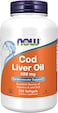 Now Food Cod Liver Oil, 650Mg, 250 Soft Gels
