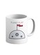 muGGyz Warning Carb Addict Printed Coffee Mug White/Black 8x9.5x8centimeter