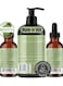 Mielle Organics Rosemary Mint Strengthening Set 2 Oils + Shampoo Infused With Biotin Cleanses And Helps Strengthen Weak And Brittle Hair 473ml