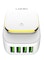 Ldnio - LDNIO A4405 LED Touch Lamp Adapter With Lightning Cable 3 USB Port &ndash; White White