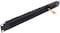 1U Horizontal Rack Mount Cable Management Panel with Cable Entry Brush for 19-Inch Rack Or Cabinet Black -1 PCS